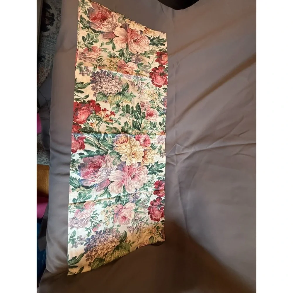 Vtg Lot Ralph Lauren ALLISON Floral 4 Pillowcases Window Valance‎ Shower Curtain